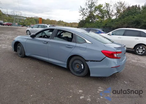 2022 Honda Accord Hybrid Sport from USA, damaged, VIN 1HGCV3F28NA002185